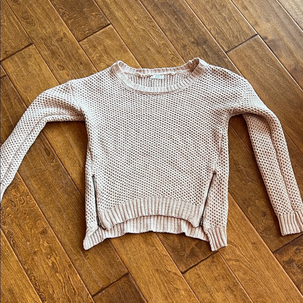 Ardene Textured Cream Sweater